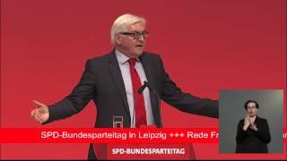 Rede des SPD-Fraktionsvorsitzenden Frank-Walter Steinmeier