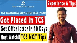  TCS NQT Placement Experience| TCS NQT 2021 | TCS NQT Experience