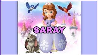 Canción feliz cumpleaños SARAY / SARAHI con la Princesa Sofía / diviértete cantando y bailando