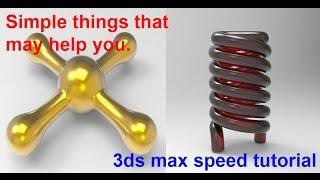 Making these simple things may help you - 3ds max speed tutorial