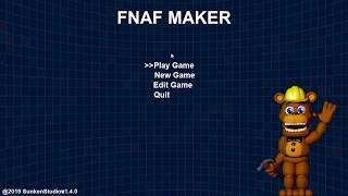 FNAF Maker | Creating My Own Dope Fan Game