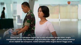 Sidang Pantukhir Penerimaan Taruna/Taruni Akmil TA. 2022 Tingkat Panda Kodam XIV/Hasanuddin