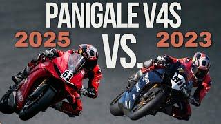 Erster Test | Neue Ducati Panigale V4S 2025 vs. V4S 2023 auf der Rennstrecke in Rijeka