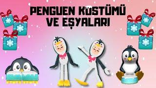 PENGUEN KOSTÜMÜ VE TÜM EŞYALARI  / PENGUEN KUTU AÇILIMI #pkxd #pkxdçılgınları #000