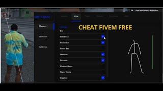 O MELHOR CHEAT FIVEM FREE 100% INDETECTAVEL - LINK NA BIO