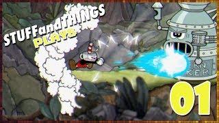 CUPHEAD: Controlling a Cartoon - Part 01 - STUFFandTHINGS Plays...