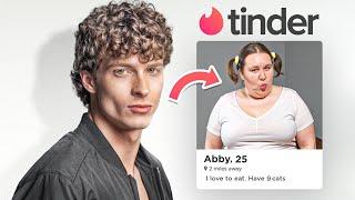 ATTRACTIVE Man Finds Out What It’s Like To Be An “AVERAGE” Woman on Tinder