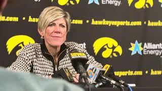 Hear from Iowa women’s basketball coach Jan Jensen after the Hawkeyes’ blowout win over Toledo