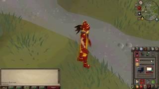 OS MAGMUH'S OLD SCHOOL RUNESCAPE 2007 (OSRS OUTFIT) (FULL DRAGON ARMOUR W/ GOLD TRIM + D CLAWS!)