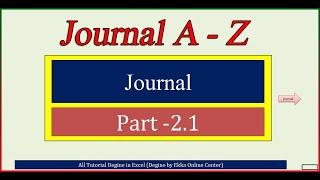 PART 2. 1 JOURNAL ABOUT TUTORIAL IN BENGALI