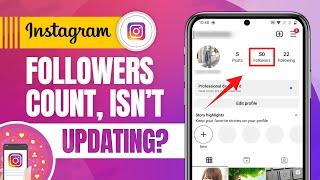 Instagram Followers Count Isn't Updating | Count Freeze Problem solve | Followers Stuck