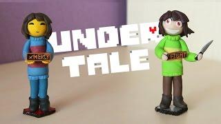 Undertale | Frisk and Chara | Polymer clay | Tutorial