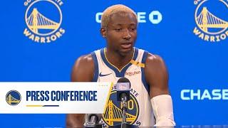 Golden State Warriors 2024-25 Media Day | Jonathan Kuminga