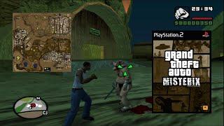 GTA San Andreas Misterix MOD - PS2 ISO