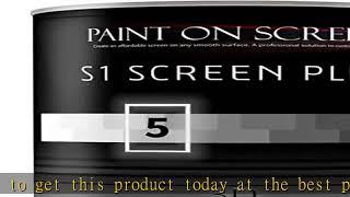 Paint On Screen Projector Screen Paint G005 (S1 Screen Plus Silver - Gallon)