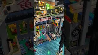 Massive LEGO New Hashima Cyberpunk City by Stefan Formentano & Friends at Atlanta Brick Con 2025