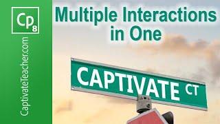 Adobe Captivate - Multiple Interactions in One