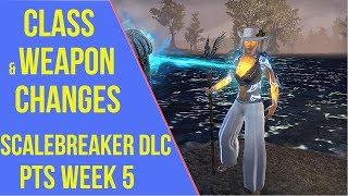 Scalebreaker Class Changes & Weapon Changes | ESO Scalebreaker PTS Week 5