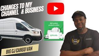 Time to level up: Changes to my YouTube channel and businesses | cargo van business