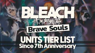 Bleach: Brave Souls Unit Tier List Since 7th Anniversary