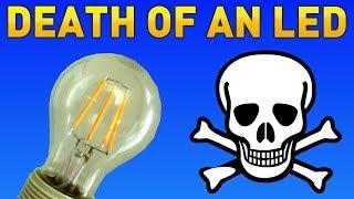 The Moment My LED Filament Light Bulb Died