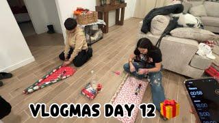 Christmas Gift Wrapping Competition | VLOGMAS DAY 12 