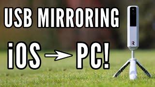 Direct Screen Mirroring: iOS to PC via USB! Master Your Rapsodo MLM2Pro Without WiFi Hassles