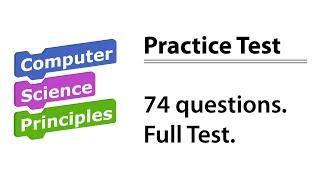 AP CSP Practice Test