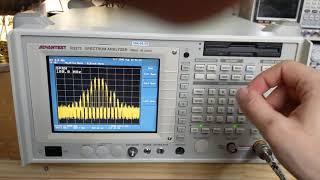 Advantest R3273 as a Downconverter