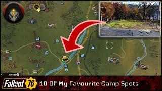 FALLOUT 76 | 10 Of My Favourite Camp Locations!