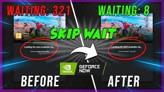 *SKIP WAITING* in GEFORCE NOW for FREE in 2022!