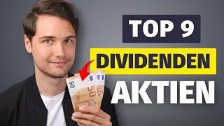 Top 9 Dividenden Wachstumsaktien!