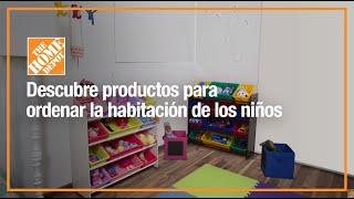 Descubre productos para ordenar la habitación de los niños | Organización | The Home Depot Mx