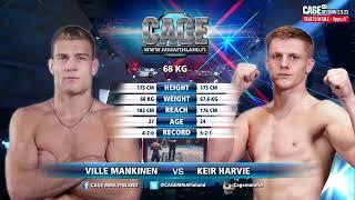 CAGE 58: Mankinen vs Harvie  (Complete MMA Fight)