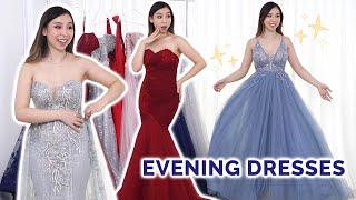 Formal Evening Dress Try-On Haul Part 2  *princess vibes *