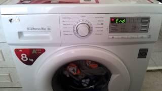 How singing LG F14B8TDA washing machine. Ending song