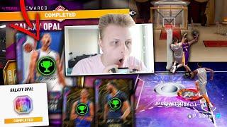 I SPENT over 2000 TOKENS And Finally 100% COMPLETED The RARE GALAXY OPAL Token Market!! NBA 2k20