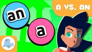 A VS. AN ‍️ SPELLING AND GRAMMAR for Kids  Superlexia⭐ Episode 6