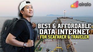 What Is The Best Data Internet Onboard Ship For Seafarer and Traveler (AIRALO APP)   | Ero Ancheta