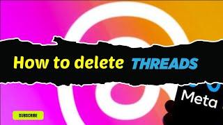 How to Delete Threads Account Without deleting Instagram