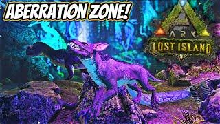 WHERE TO FIND THE ABERRATION ZONE AND THE ARTIFACT OF THE STRONG!! || Ark Lost Island!