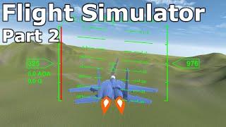 Flight Simulator in Unity3D: HUD (Part 2)