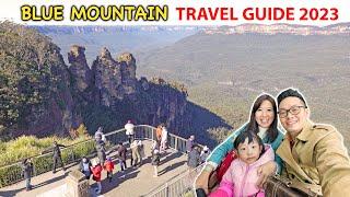 TRAIN  to BLUE MOUNTAIN  Scenic World & Three Sisters // SYDNEY TRAVEL GUIDE