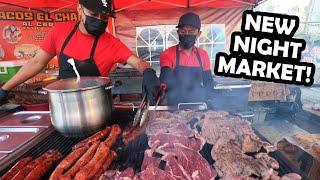 Crazy LA STREET FOOD at the Famous ALAMEDA NIGHT MARKET!