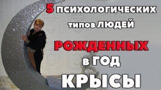 5 ПСИХОЛОГИЧЕСКИХ  ТИПОВ  КРЫС. МЕТАЛЛИЧЕСКАЯ КРЫСА ,ВОДЯНАЯ КРЫСА