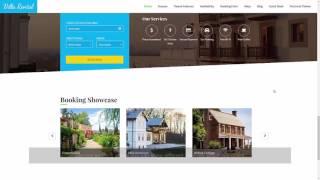 Villa Rental Hotel Booking WordPress Theme By Templatic