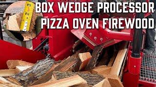Running the Japa 435 with 8-way Perfect Split, Box Wedge Pizza Oven Firewood