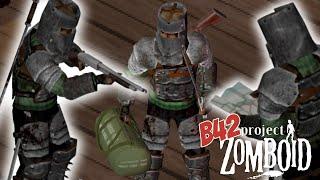 Survive as a Gun Knight in Project Zomboid B42