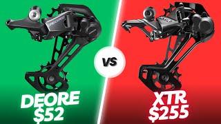 Deore to XTR for less than $25!! | Shimano 12-Speed MTB Derailleurs Compared