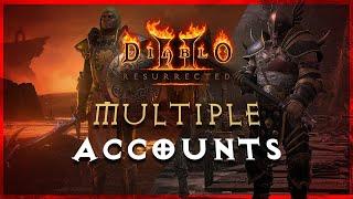 HOW TO RUN MULTIPLE ACCOUNTS - Diablo 2:Resurrected, multi-boxing easy using process explorer